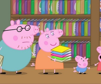 Peppa Pig - S3 E4 - La bibliothèque