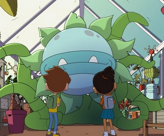 Oscar & Malika, toujours en retard - La plante carnivore