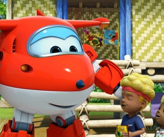 Super Wings paré au décollage - Le petit oiseau va sortir