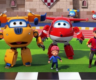 Super Wings - S07 E03 - Trois chiots à l'école