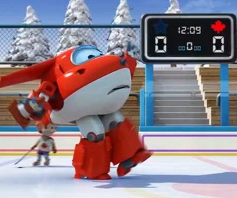 Super Wings paré au décollage - Les jambes en coton