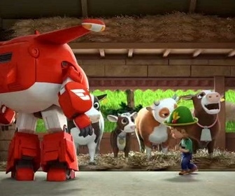 Super Wings paré au décollage - La chasse aux fromages