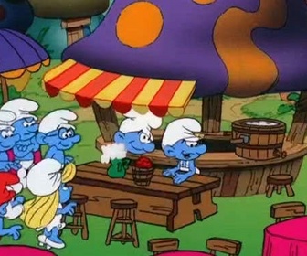 Les Schtroumpfs - La schtroumpf glacée