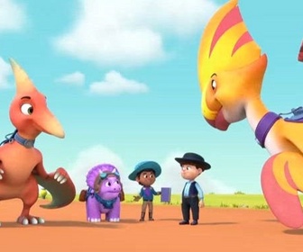 Dino Ranch - Oli apprend à piloter