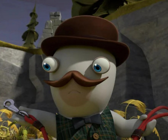 Les Lapins Crétins - Invasion, la série TV - Enquête crétine