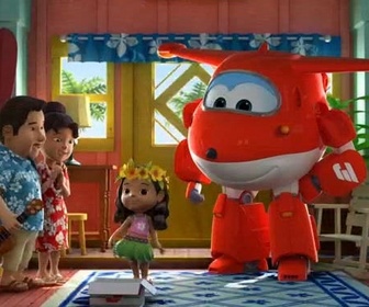 Super Wings paré au décollage - À l'ombre des cocotiers