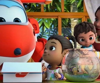 Super Wings paré au décollage - Les couleurs de la mer