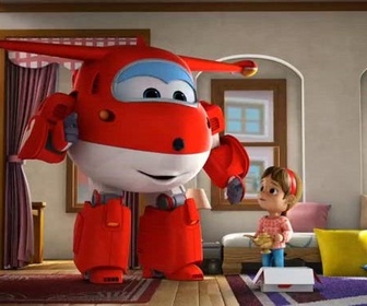 Super Wings paré au décollage - La lampe magique