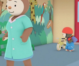 T'Choupi à l'école - Le vélo rouge tout neuf