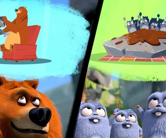 Grizzy et les lemmings - Ours à tartiner